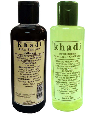 

Khadi Herbal Shampoo Pack(420 ml)