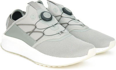 

Puma TSUGI Disc Slip on Sneakers For Men(Grey, Rock ridge-puma white