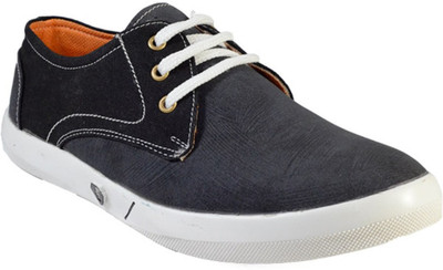 

MarcoUno BLACK COLOUR CASUAL SHOES Canvas Shoes For Men(Black