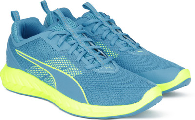

Puma IGNITE Ultimate 2 Running Shoes For Men(Blue, Blue danube-safety yellow