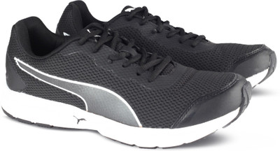 

Puma Heritage IDP Running Shoes For Men(Black, Black-white