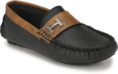 

Vogue Stack Loafers For Men(Black