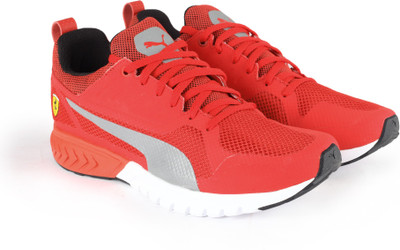 

Puma SF Pitlane Dual Ignite Sneakers For Men(Red, Rosso corsa-silver-puma white