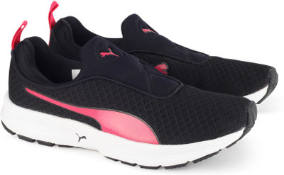 

Puma Burst Slipon Wn s IDP Running Shoes For Women(Black, Pink, Puma black-love potion