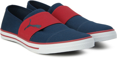 

Puma Alpha Slip on CV IDP Sneakers For Men(Blue, Sailor blue-toreador