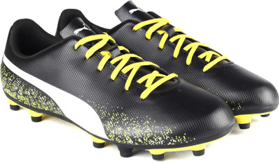 

Puma Truora FG Football Shoes For Men(Black, Puma black-puma white-blazing yellow