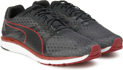 

Puma Speed 300 IGNITE 2 Running Shoes For Men(Black, Puma black-quiet shade-toreado