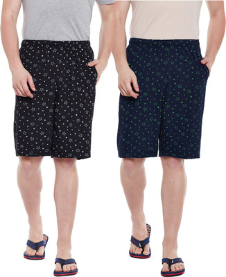 MACK JONNEY Printed Men Multicolor Regular Shorts