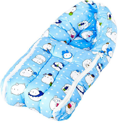 Baybee Comfo Sleeping cum Carry Bag Mixed Print ( Blue ) Sleeping Bag(Blue