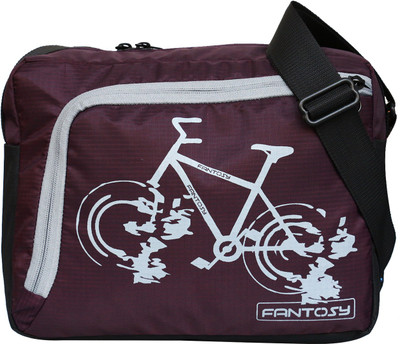 

Fantosy Men Casual Purple Polyester Sling Bag