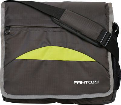 

Fantosy Men Casual Grey Polyester Sling Bag