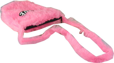 

spero Girls Casual Pink Leatherette Sling Bag