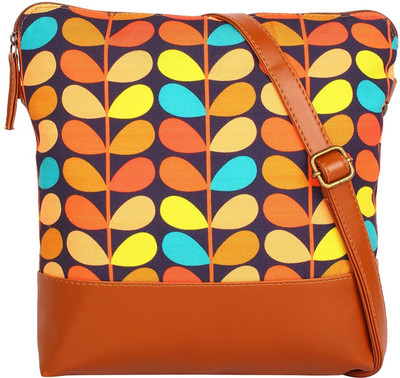 

ayeshu Girls Casual Multicolor Canvas Sling Bag