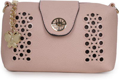 Butterflies Women Casual Pink PU Sling Bag Flipkart