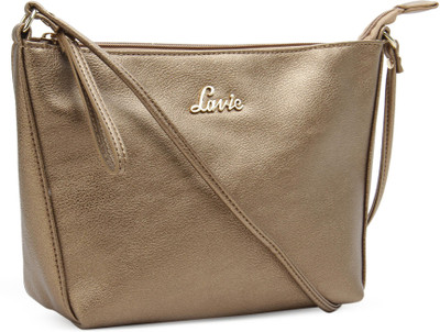 

Lavie Girls Casual Brown PU Sling Bag