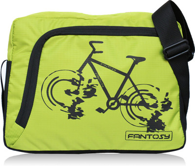 

Fantosy Men & Women Casual Green Polyester Sling Bag