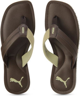 

Puma Ablaze IDP Slippers, Chocolate brown-vintage khaki