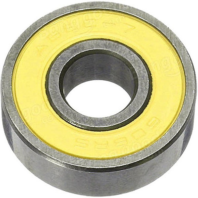 

Premsons 608 Ball Bearing for Hand Spinner Fidget Kit and Skateboard, 22x10x7 mm Skate Bearings Toy Replacement Part - Pack of 1(Yellow)