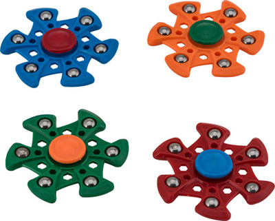 ENJOY Colourfull 6 Metal Ball (Pack Of 4)(Multicolor)