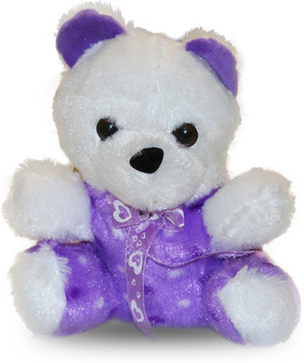 

Akshat MUSICAL TEDDY BEAR RECITING " HAPPY BIRTHDAY " - 21 cm(Purple, White)