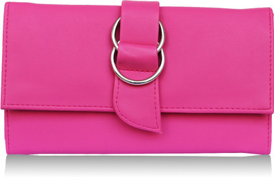 

Fantosy Women Pink Artificial Leather Wallet(9 Card Slots)