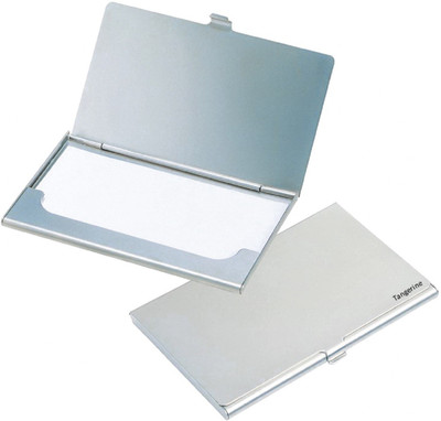 

Tangerine Men Silver Tyvek Card Holder(1 Card Slot)