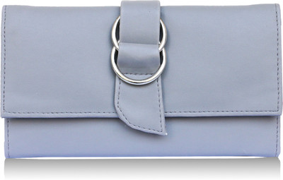 

Fantosy Women Grey Artificial Leather Wallet(9 Card Slots)