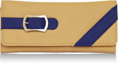 

Fantosy Women Beige Artificial Leather Wallet(5 Card Slots)