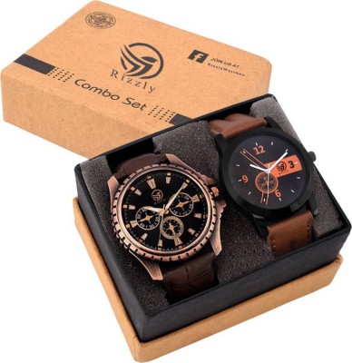 Rizzly Attractive Stylish Combo Watch  - For Men   Watches  (Rizzly)