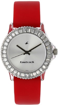 Fastrack Silver Dial Watch  - For Girls   Watches  (Fastrack)