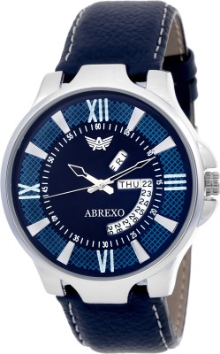 Abrexo Abx-1165BLU Fashionable Exclusive Day and Date watch (Casual+PartyWear+Formal) for Boys Watch  - For Men   Watches  (Abrexo)