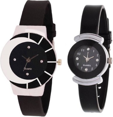 Ismart miss perfect Black print 324 and Black 42 watch of girls Watch  - For Girls   Watches  (Ismart)