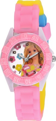 SOOMS DESINGER AND FANCY BARBIE CARTOON PRINTED ON TINNY DIAL KIDS & CHILDREN Watch  - For Girls   Watches  (Sooms)