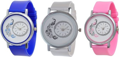 BVM Fashion Stylish Dial Multicolour Combo Designer Latest Watches For Woman And Girls Analog Watch Watch  - For Women   Watches  (BVM Fashion)
