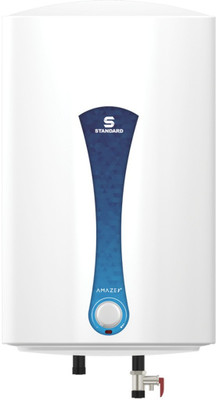 

Standard 10 L Storage Water Geyser(White Blue, Amazer)