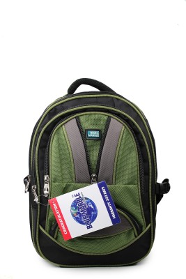 

JAZZENTERPRISES Multipurpose bags 20 L 20 L Laptop Backpack(Green, Grey)