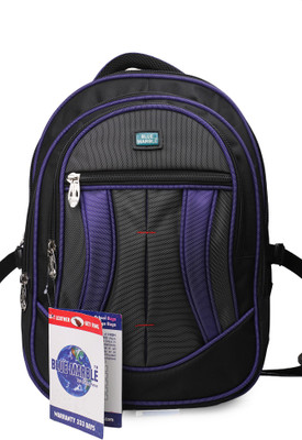 

JAZZENTERPRISES Multipurpose bags 20 L 20 L Laptop Backpack(Purple, Black)
