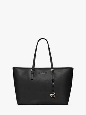 

Michael Kors Women Casual Black Genuine Leather Tote