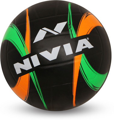 

Nivia Street Volleyball - Size: (Pack of 1, Multicolor, Black