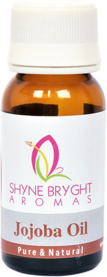 

Shyne Bryght Aromas Pure Virgin Cold Pressed Unrefined Moisturizer, Jojoba Carrier Oil Hair Oil(60 ml)