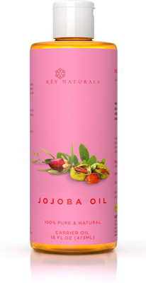 

Rey Naturals Coldpressed Jojoba Carrier Oil - Pure & Natural(473 ml)