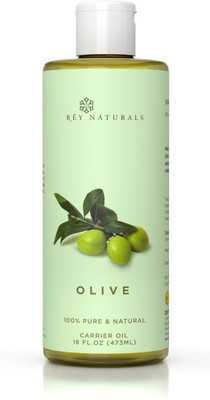 

Rey Naturals Coldpressed Olive Carrier Oil - Pure & Natural(473 ml)