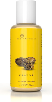 

Rey Naturals Coldpressed Castor Carrier Oil - Pure & Natural(105 ml)