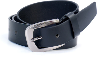 

Nigam Men Casual Black Genuine Leather Belt