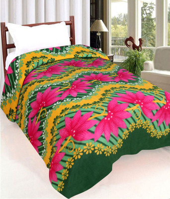 IWS Printed Single Blanket(Polyester, Multicolor)