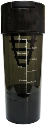 

S.Blaze Amazing Good Quality Shaker Bottle 500 ml Shaker(Pack of 1, Black)