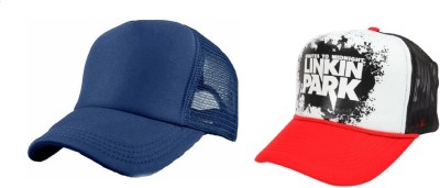 BNB Printed Trucker Cap Cap(Pack of 2)