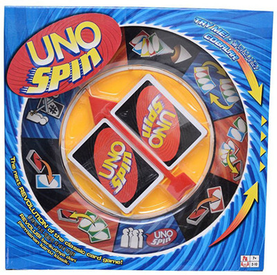 Akrobo Uno Spin Card Game(Multicolor) available at flipkart for Rs.700