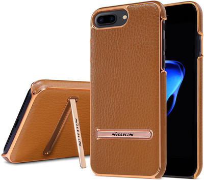 Vodex Back Cover for Apple iPhone 8(Brown, Grip Case)