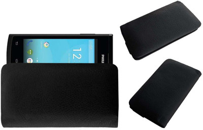 ACM Pouch for Philips S308(Black, Cases with Holder, Pack of: 1)